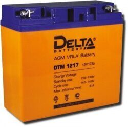 Аккумуляторная батарея Delta DTM 12В  17А/Ч