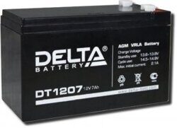 Аккумуляторная батарея Delta DT 12В  7А/Ч